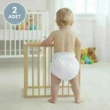Babyjem 155 Alıştırma Külodu Kutulu 2 Li 2 Yaş Beyaz