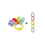 Babyjem 2'li Bebek Oyuncak Hediye Seti(çıngırak+puset Oyuncak Askısı)