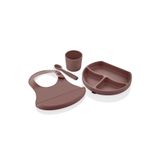 Babyjem 728 Mocha Silikon Beslenme Seti