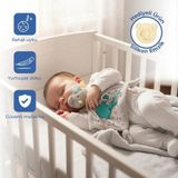 Babyjem 926 Birdy Diş Kaşıyıcılı + Silikon Emzik Hediyeli Uyku Arkadaşım Kahve