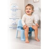 Babyjem Afacan Lazımlık Ergonomik Tuvalet Eğitimi Yardımcısı İndigo Mavi