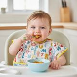 Babyjem Baskılı Blw Kolsuz Mama Önlüğü Avakado Desen cok-renkli