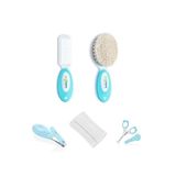 Babyjem Bebek Bakım Seti 4'Lü - Fırça Tarak + Tırnak Makası + Çıt Çıt Tırnak Makası + Konak Tarağı - Mavi Mavi 86810492164-2