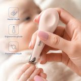 Babyjem Bebek Kolay Kavrama Çıtçıt Tırnak Makası Pembe Ergonomik Gövde ile Kullanışlı 8681049225764