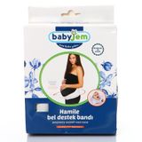 Babyjem Beyaz Hamile Bel Destek Bandı
