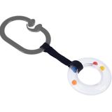 Babyjem Çıngıraklı Puset Halkası Oval (Gri)
