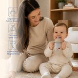 Babyjem Damlatmayan Suluk Alıştırma Bardağı 250 ml Vizon - Bej