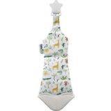 Babyjem Diş Kaşıyıcı Fular&Kravat (Beyaz)