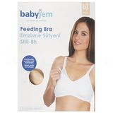 BabyJem Emzirme Sütyeni Ten Rengi-100 Beden