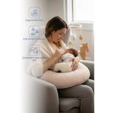 Babyjem Emzirme Ve Destek Minderi Mavi Çizgili Desen Çok Renkli Cv282828