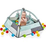 Babyjem Güvenlikli Aktivite Oyun Halısı Yeşil 25 Adet Top Hediyeli - 70 x 70 cm