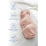 Babyjem İnterlok Pamuklu Bebek Kundak Somon - 48 x 74 cm