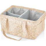 Babyjem Katlamalı Organizer 795 Somon Çiçek 25x35 Cm Kapasite ile Anne ve Bebek İçin Pratik Çanta