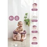 Babyjem Önden Açılır Banyo & Mama Oturağı Mürdümm Çok Renkli