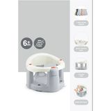 Babyjem Önden Açılır Banyo Ve Mama Oturağı Ve Hediye Minderli - 2 ' Li Set Kum Beji