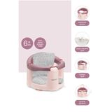 Babyjem Önden Açılır Banyo Ve Mama Oturağı Ve Hediye Minderli - 2 'Li Set Mürdüm
