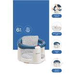 Babyjem Önden Açılır Mama Sandalye Oturağı Ve Minderi - 2 ' Li Set İndigo Mavi