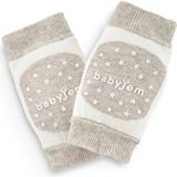 Babyjem Örgü Emekleme Dizliği Bej (2 Adet)