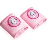 Babyjem Pembe Emekleme Dizliği 0 - 3 Yaş İçin Yumuşak Koruma 9 x 31 cm Ölçülerle