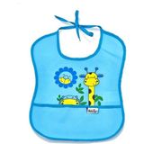 Babyjem Poli Muşamba Küçük Mama Önlüğü 030 Mavi - Standart