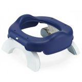 Babyjem Portatif Katlanabilir Lazımlık İndigo Mavi New Color