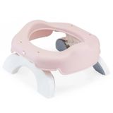 Babyjem Portatif Katlanabilir Lazımlık Soft Pembe New Color