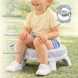 Babyjem Portatif Katlanabilir Lazımlık Soft Yeşil Renkli Güvenli Malzeme ile 15 Ay ve Üzeri Bebekler İçin
