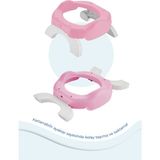Babyjem Portatif Katlanır Lazımlık ve Klozet Adaptörü – Hijyenik Plastik, 5 Poşet Hediyeli, Bebek ve Çocuk Kullanımına Uygun - Pembe