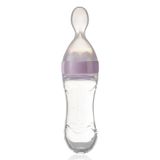 Babyjem Sıkmalı Mama Kaşığı Pembe