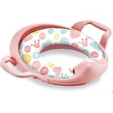 Babyjem Soft Pembe Mega Klozet Adaptörü Ergonomik Tasarım ve Kolay Temizlik Özellikli