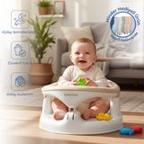 Babyjem Yandan Açılır Banyo Ve Mama Oturağı & Hediye Minderli 2'Li Set Taş