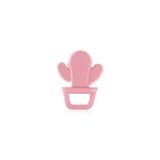 Babyjem Yumuşak Diş Kaşıyıcı Kaktüs, Pembe, TPU Malzeme