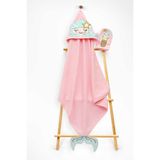 Babyline Aş %100 PAMUK BEBEK HAVLU SİLGİ DENİZ KIZI NAKIŞLI