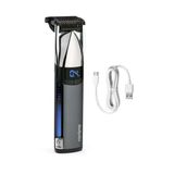Babyliss Super-X Metal Kirli Tüy Alma Makinesi - Japon Çelik Bıçaklı Suya Dayanıklı Sakal Kesme Makinesi (0,4-5 Mm), Dijital Ekran, Lityum İyon Pil, 90 Dakika Çalışma Süresi, S996e