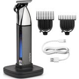 BaByliss Super-X Metal Kirli ve Sakal Kesme Makinesi - Japon Çelik İskelet T-Bıçağı, Lityum İyon Pil, 5 Saat Kablosuz Çalışma Süresi, Su Geçirmez, T996E ile Profesyonel Bakım Aleti