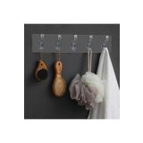 Babylondy Yapışkanlı 5'li Şeffaf Askı Pratik