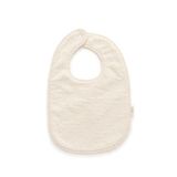 Babylone Petit Krem Pamuklu Çıtçıtlı Bebek Mama Önlüğü