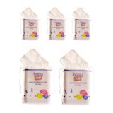 Baby&Me Bebek Temizleme Pamuğu 5 Li Paket 60 Adetli