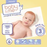 Baby&Me No:3 Midi 100 Adet Bebek Bezi