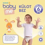 Baby&Me No:6 XLarge 50 Adet Külot Bebek Bezi
