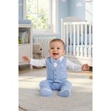 Babymod Patikli 5'li Erkek Bebek Mevlüt Takımı Seti - Mavi - 0 - 3 Ay