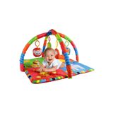 Babymol Bebek Neşeli Hayvanlar Oyuncaklı Oyun Halısı Minderi (KUTULU) Hediyelik Hediye 75x75 Cm