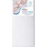 Baby'ness 70x110x5 cm Beyaz Kapitoneli Oyun Parkı Yatağı