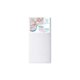 Baby'ness Oyun Parkı Yatağı 60x120 cm Bebek Beşik Döşek Sıvı Geçirmez Leke Tutmaz Beyaz