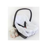 Babynest Puset Minderi Ve Puset Çarşafı %100 Pamuk Beyaz Müslin
