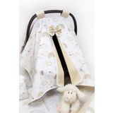 Babynest Puset Örtüsü Gökkuşağı Bej