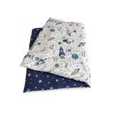 Babynia Tek Nevresim ( Yorgan Kılıfı ) Uzay Astronot 80 X 120 Cm (sadece Yorgan Kılıfıdır)