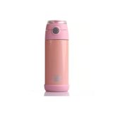 Baby&Plus 350 ml Pembe Çelik Termoslu Matara