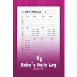 Baby's Daily Log Book A5: Track Feeding, Sleep and Milestones for Newborns | Baby Care log and Memory Keepsake