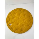 Babys Field Yuvarlak Oyun Halısı - 90 x 90 cm - Hardal